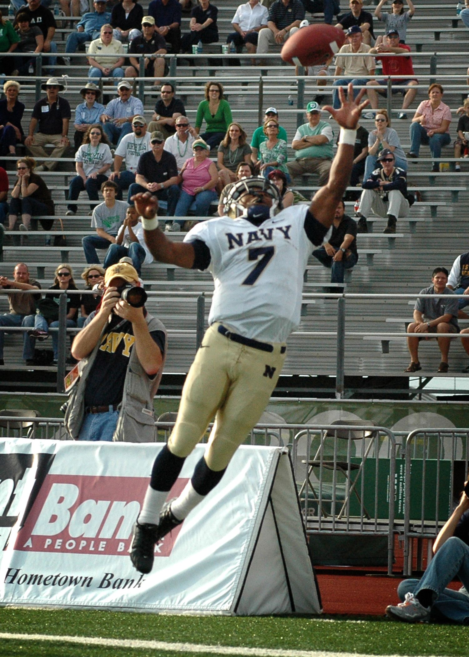 Navy vs. North Texas, 2007