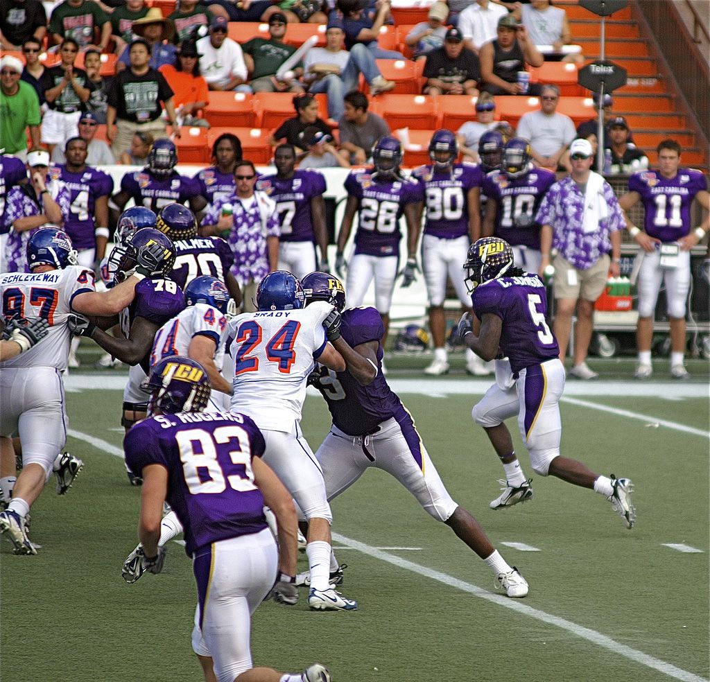 Boise State University vs East Carolina University - Chris Johnson
