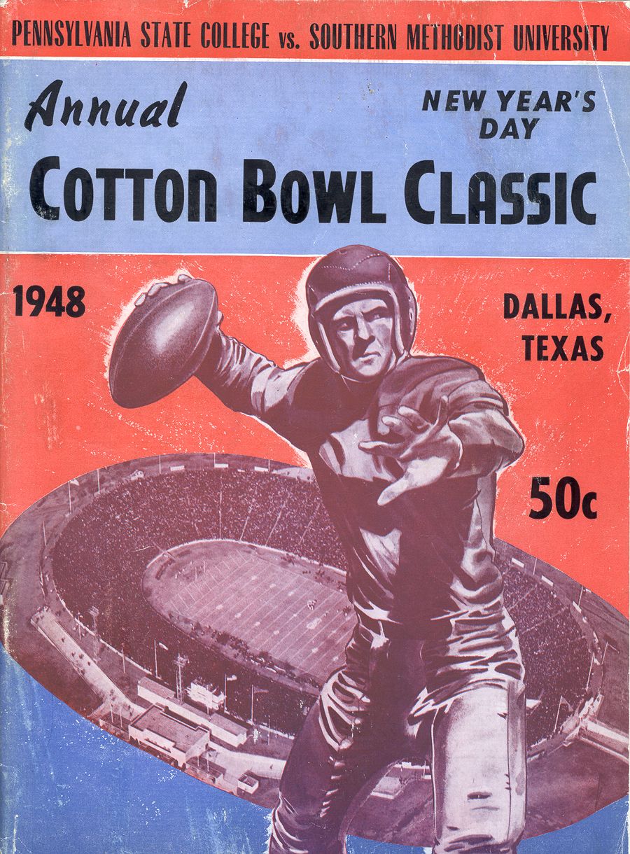 The Matchday programme available at the Cotton Bowl Classic