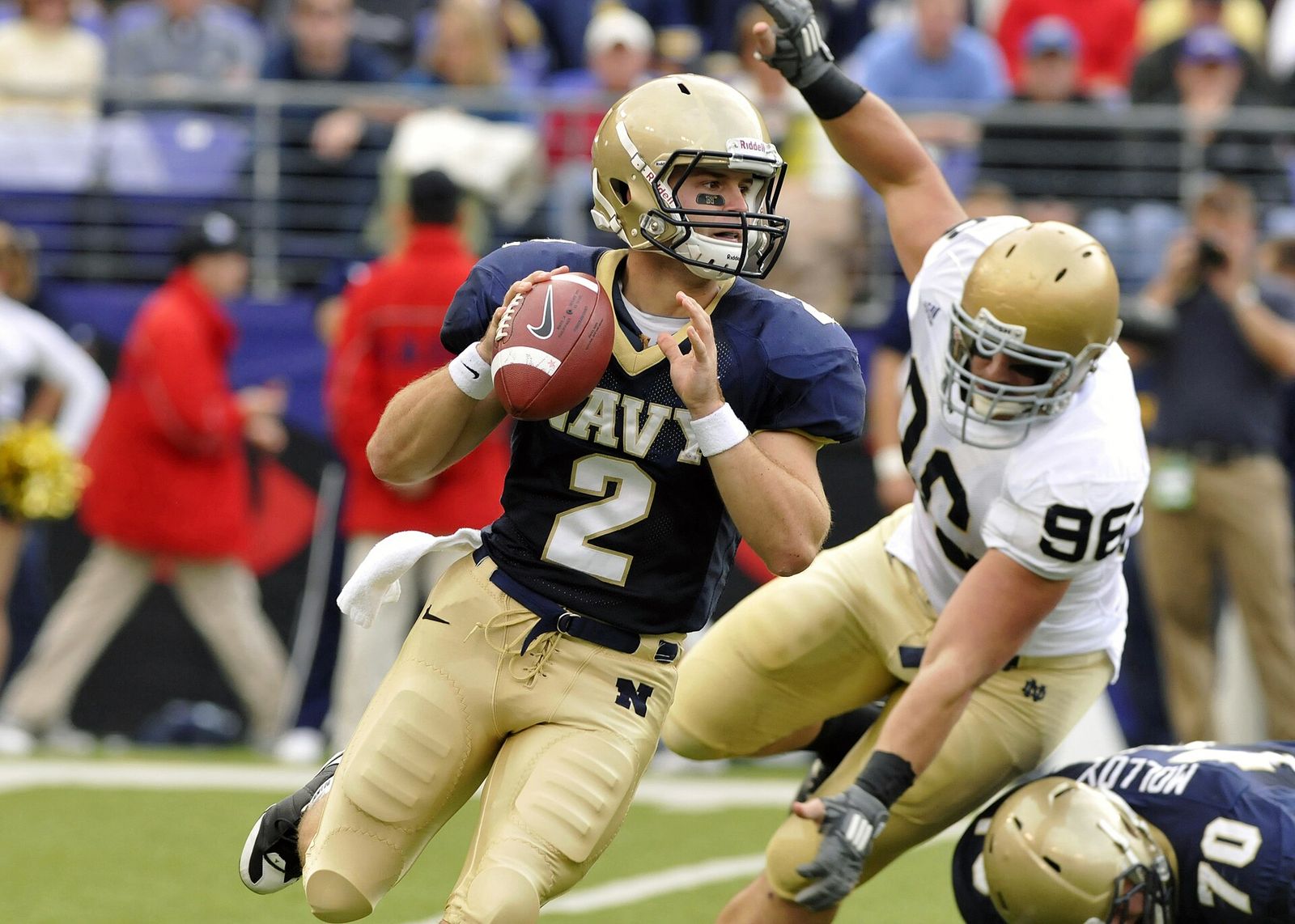 Notre Dame vs. Navy, 2008