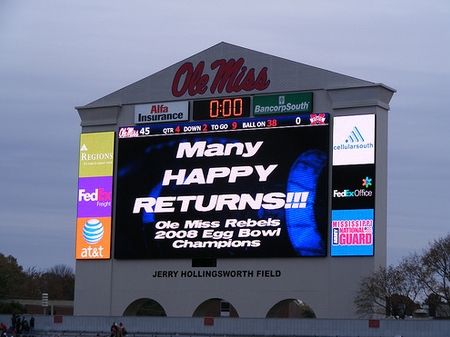 Mississippi State at Ole Miss, 2008