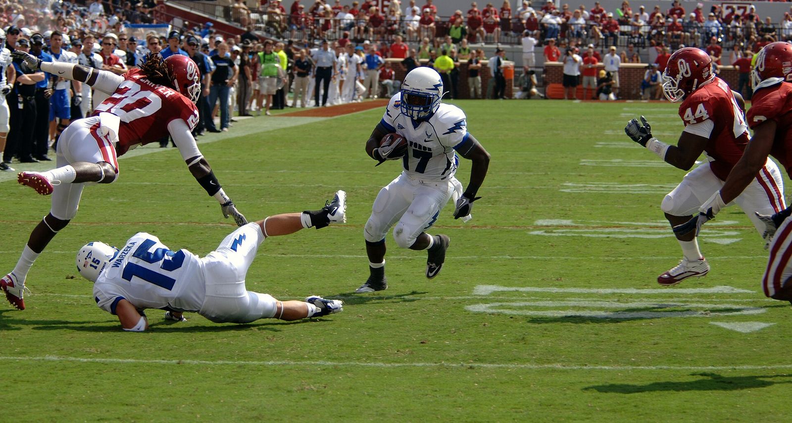 Air Force at Oklahoma, 2010