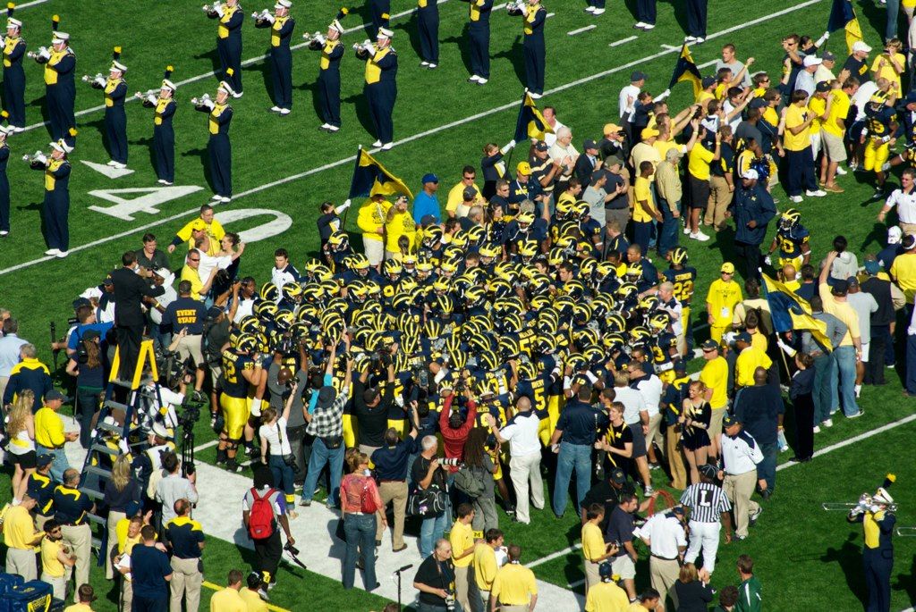 Michigan State at Michigan, 2010