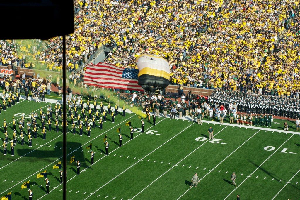 Michigan State at Michigan, 2010