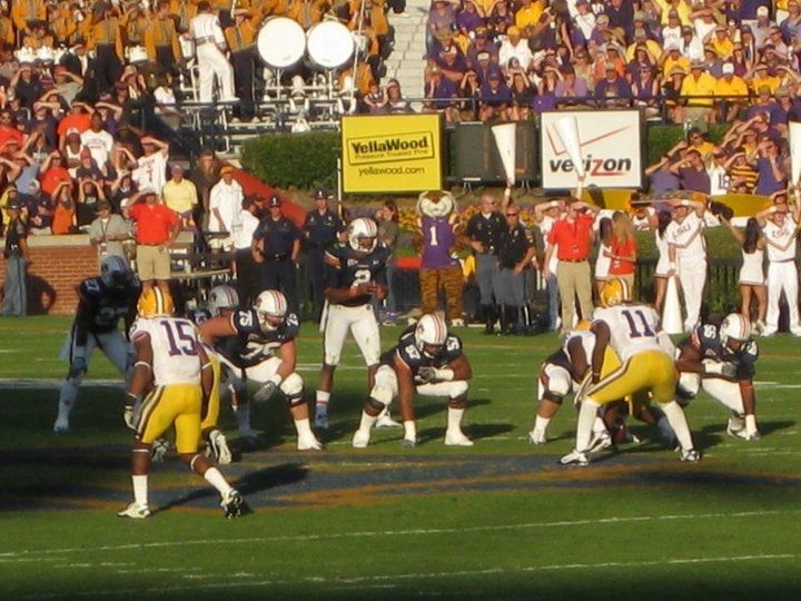 Auburn QB Cam Newton emerged as a top Heisman candidate during this game with Louisiana State University (LSU) at Jordan-Hare Stadium on October 23, 2010.
