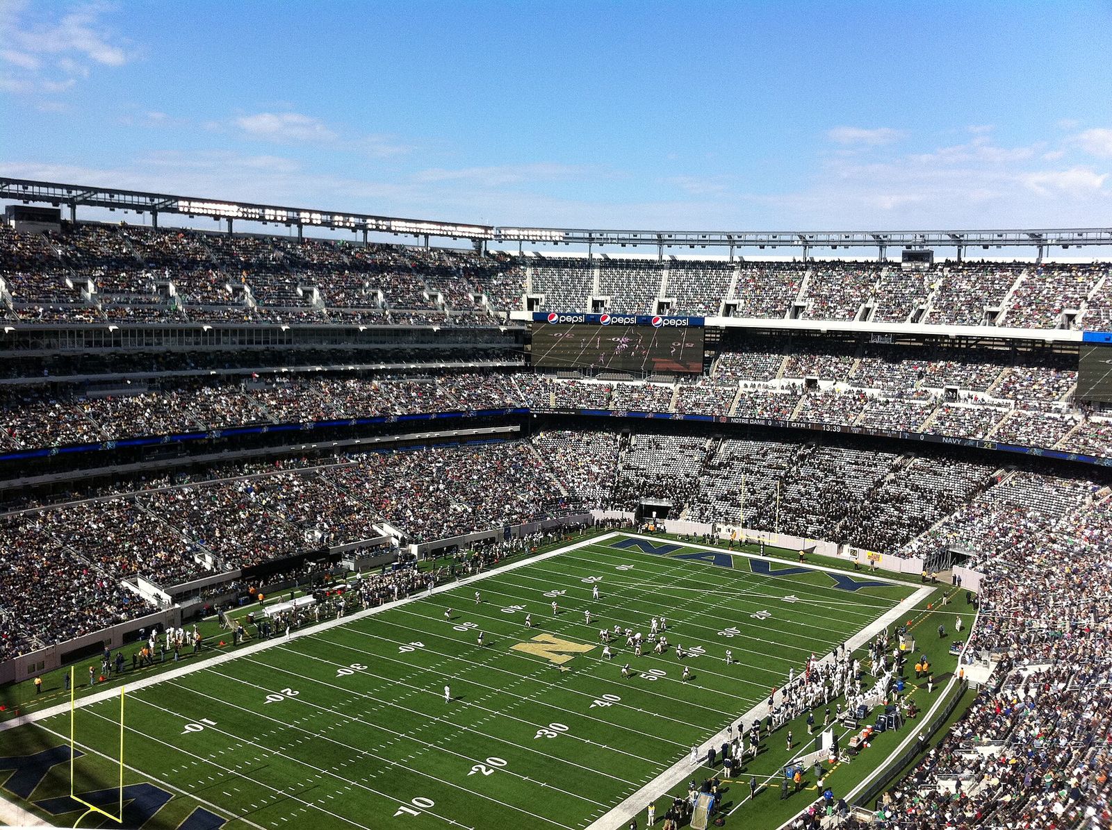 Notre Dame vs. Navy, 2010