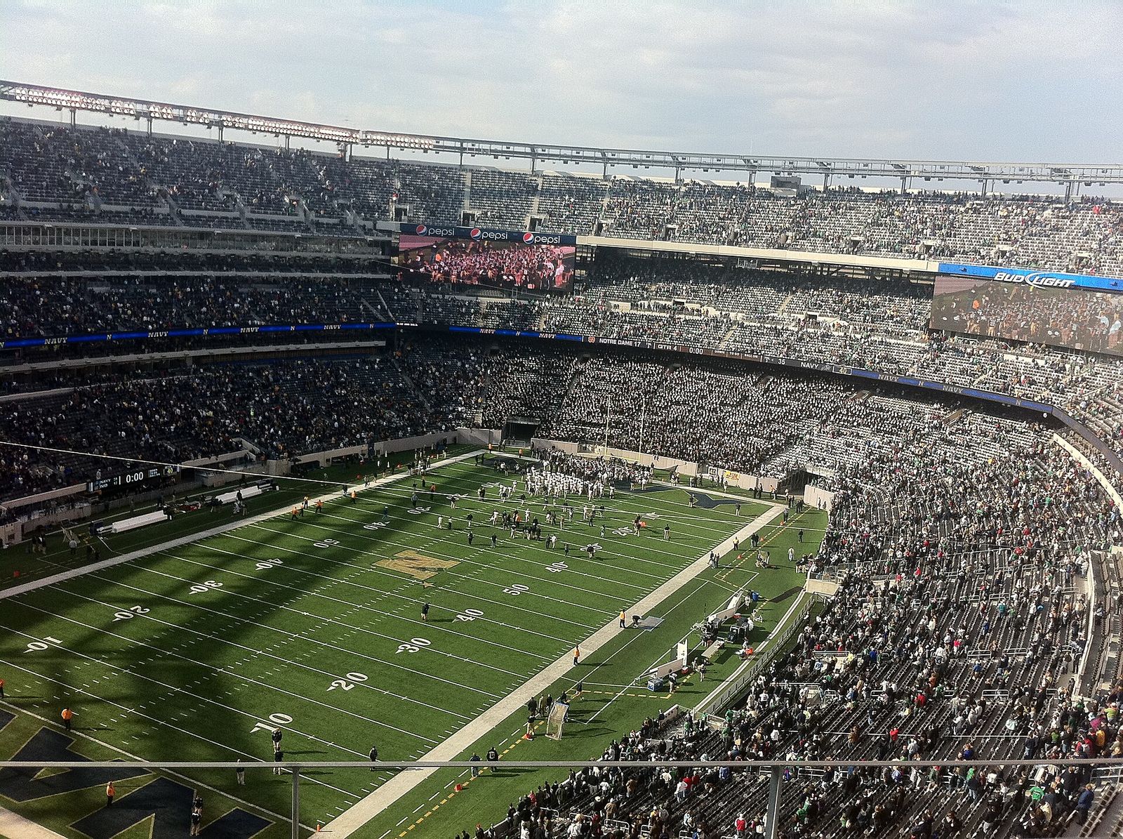 Notre Dame vs. Navy, 2010
