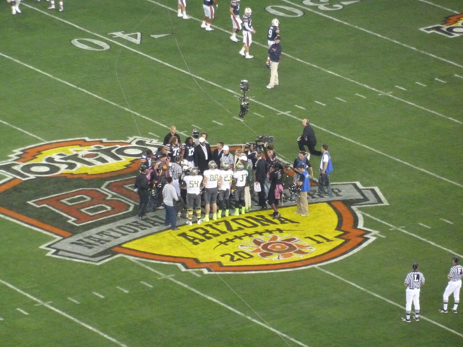 Auburn vs. Oregon, 2010
