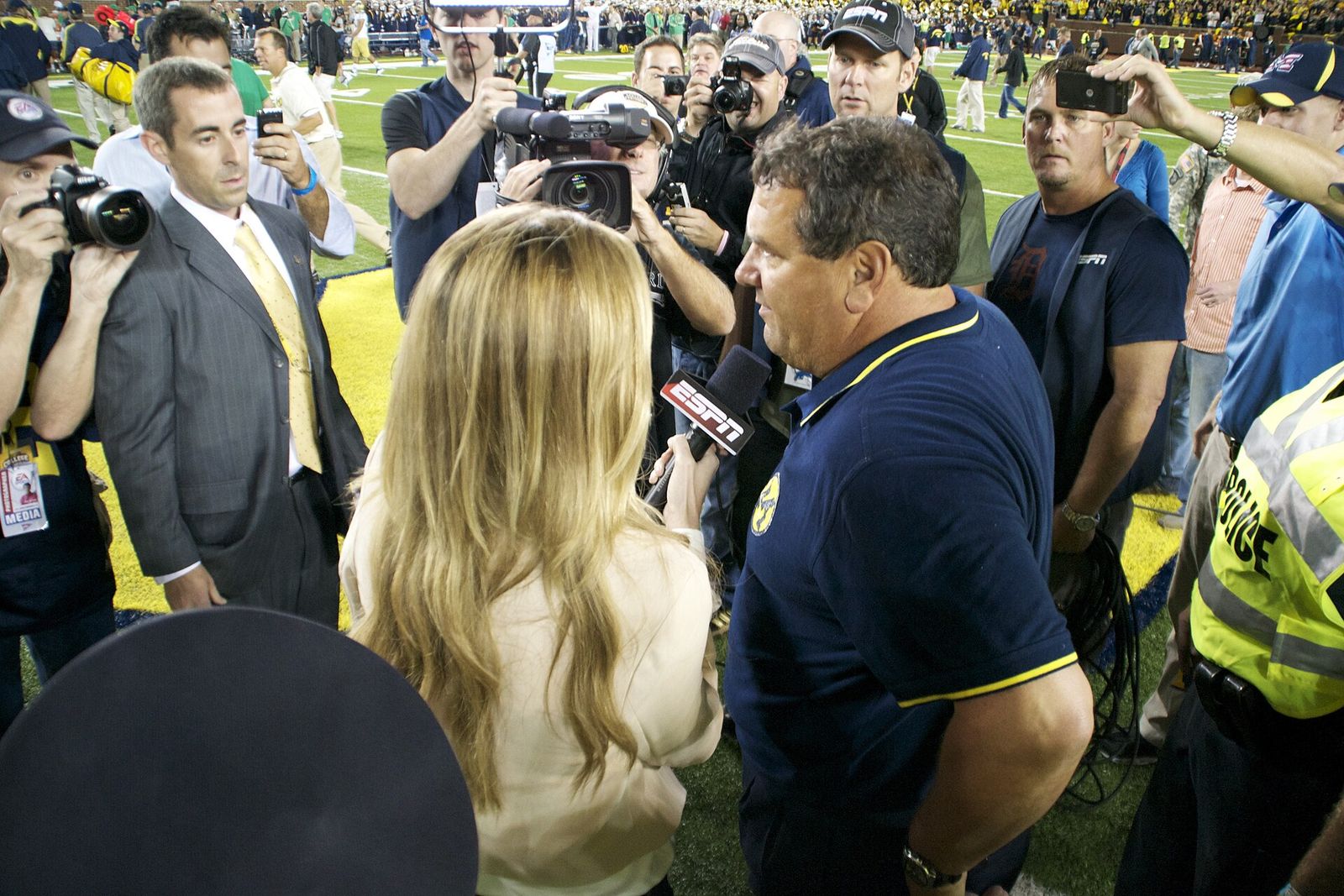 Notre Dame at Michigan, 2011