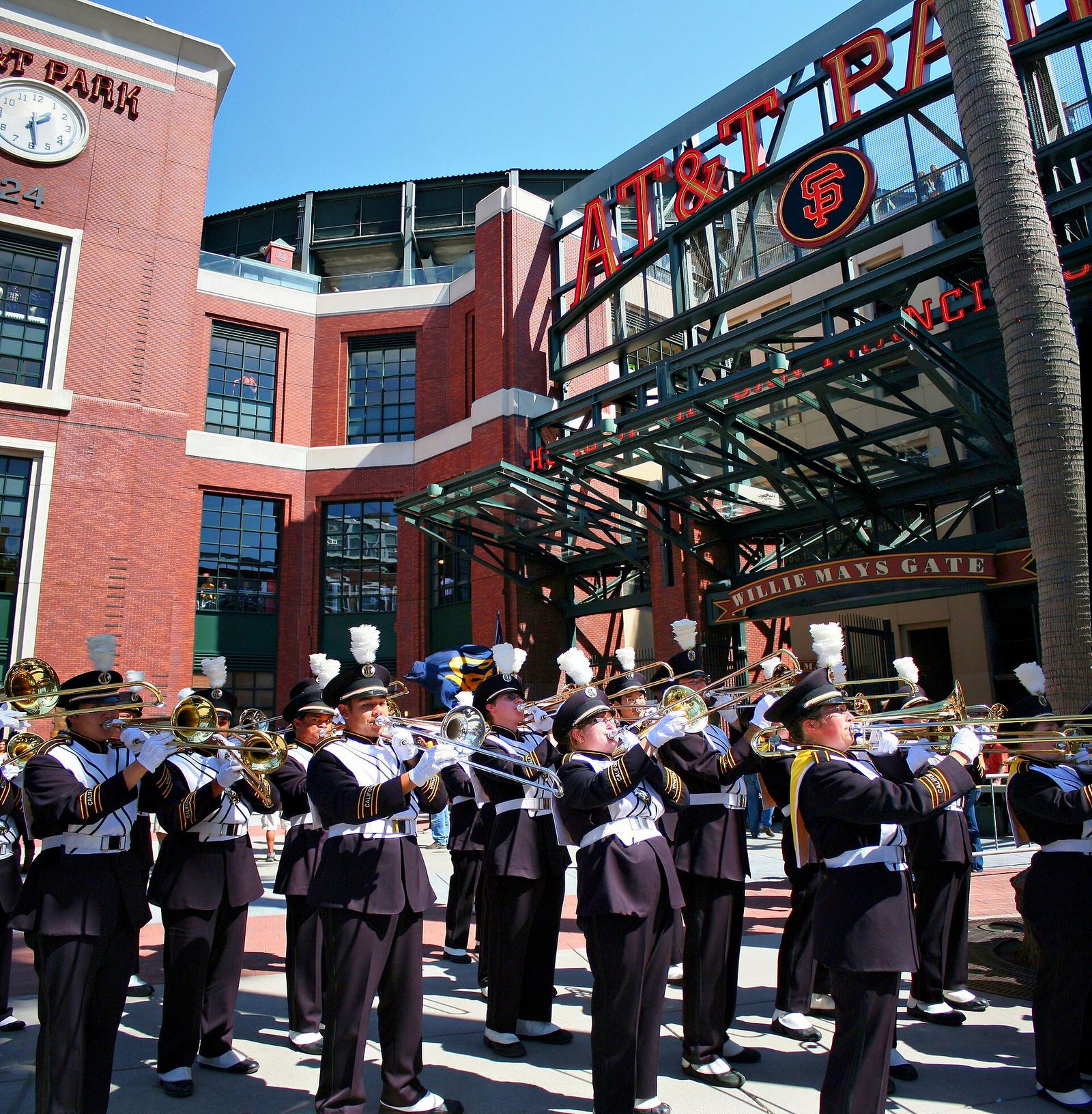 Band Stitch California Golden Bears vs. Presbyterian Blue Hose at AT&T Park, September 17, 2011.