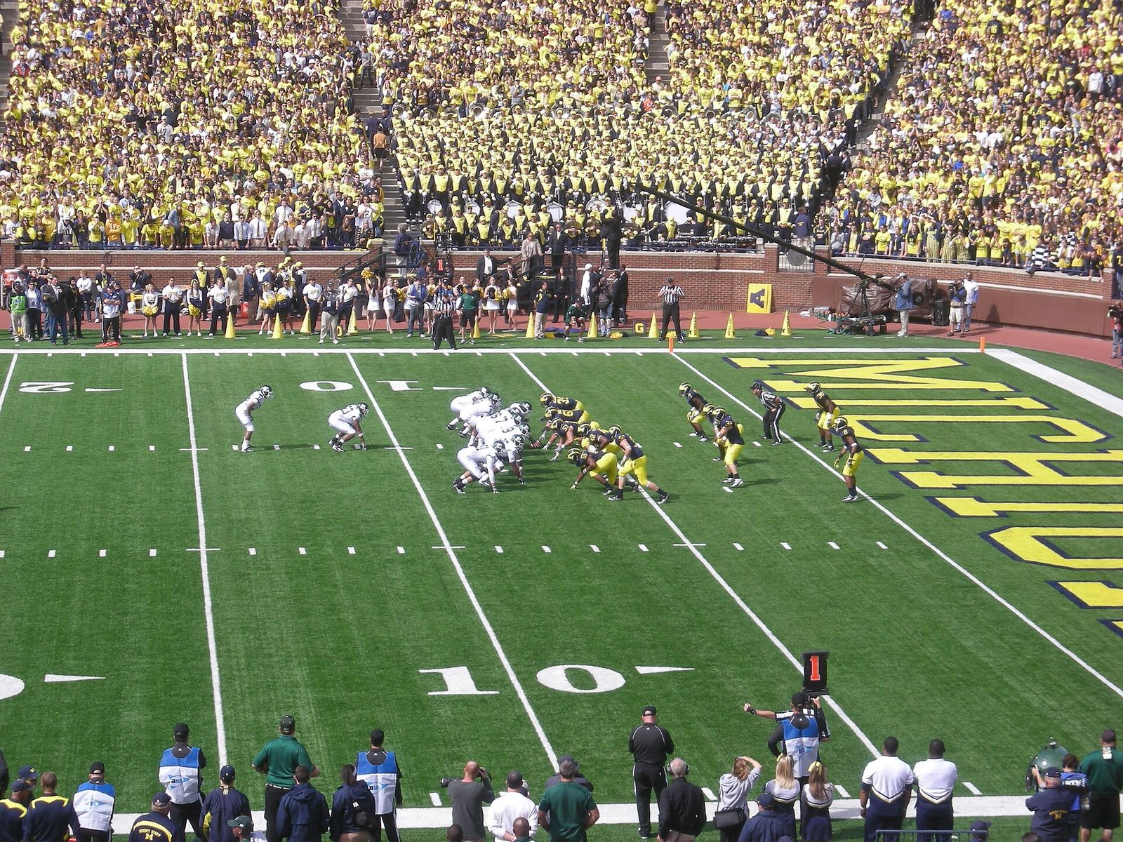 Eastern Michigan vs. Michigan, 2011