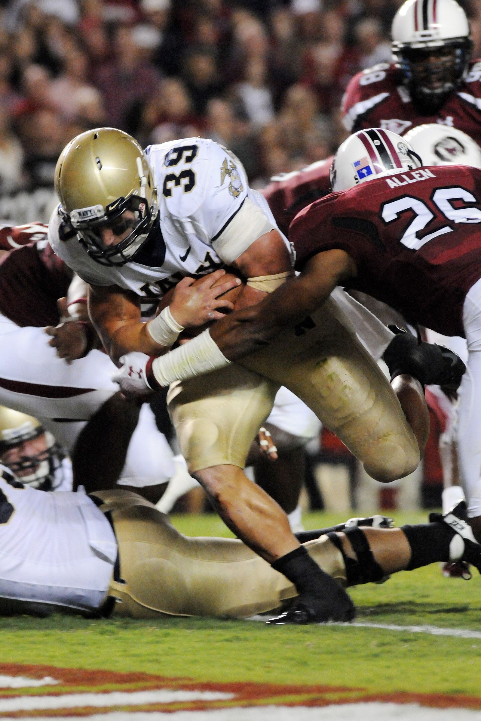 Navy vs. South Carolina, 2011