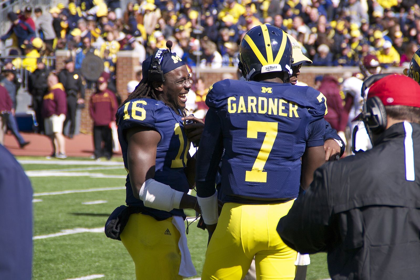 Devin Gardner and Denard Robinson .