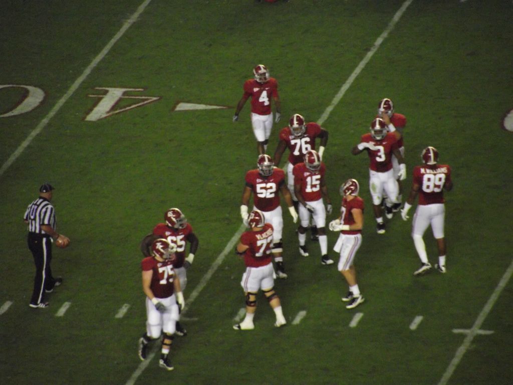 Alabama's defense vs.