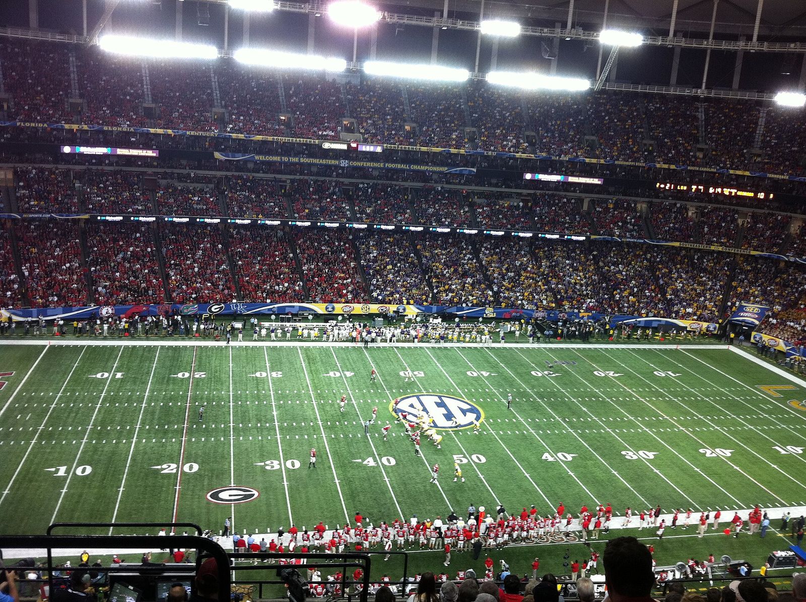 Georgia vs. LSU, 2011