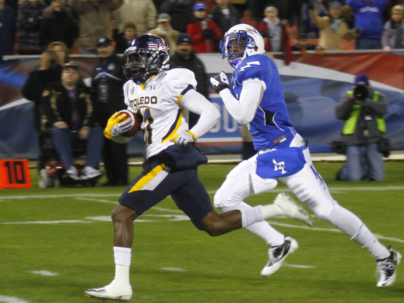 Bernard Reedy during the 2011 Military Bowl