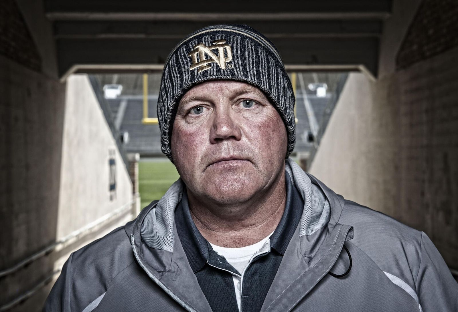 American football coach and former player Brian Kelly.