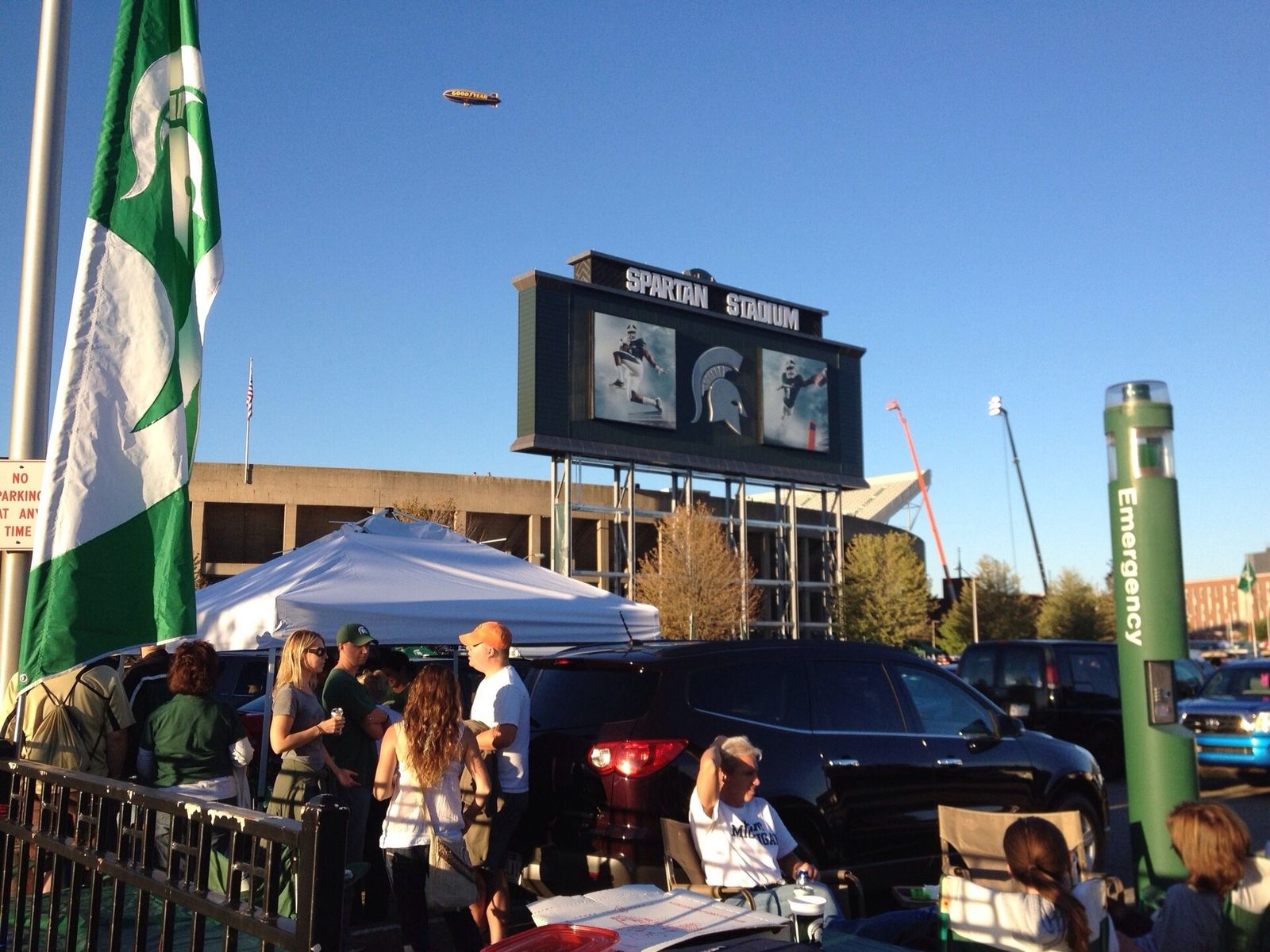 Notre Dame at Michigan State, 2012