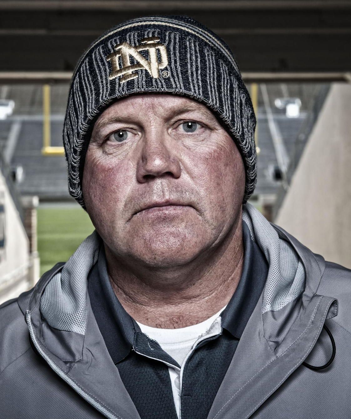 American football coach and former player Brian Kelly.