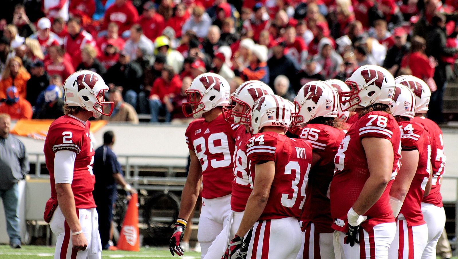 Photos of the University of Wisconsin Badgers beating the University of Texas-El Paso Miners 37-26 at Camp Randall Stadium on Saturday, September 22.