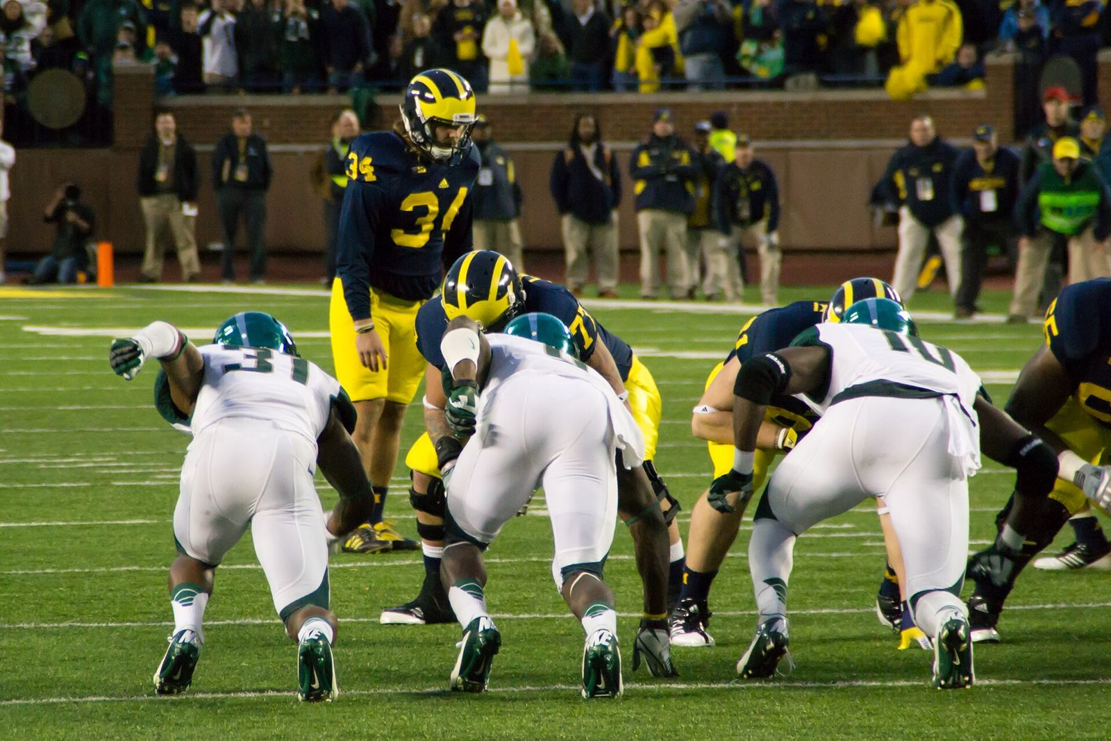 Michigan State at Michigan, 2012