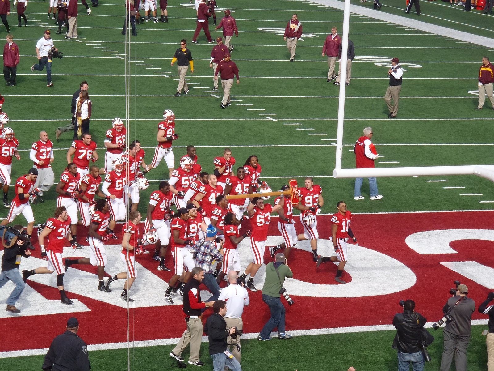 Minnesota at Wisconsin, 2012