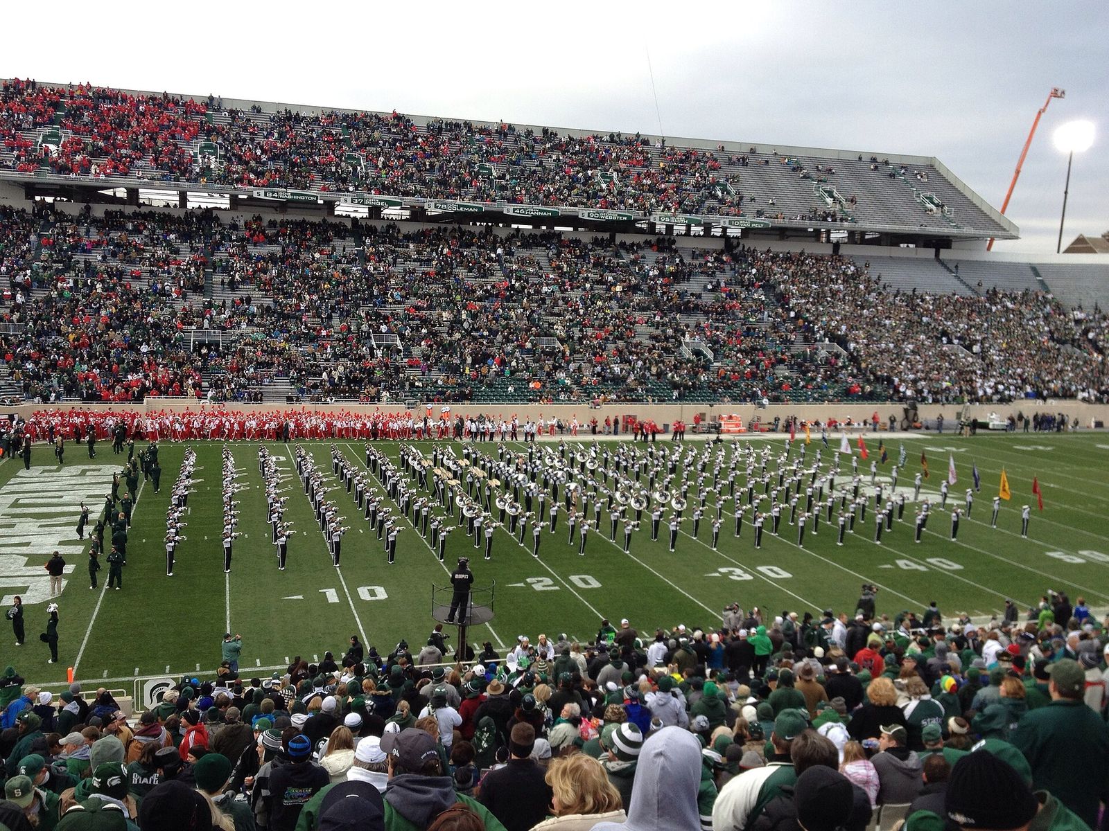 Nebraska at Michigan State, 2012