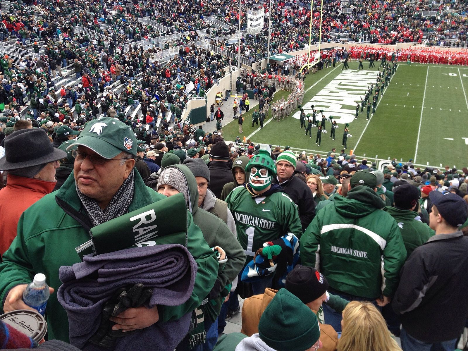 Nebraska at Michigan State, 2012