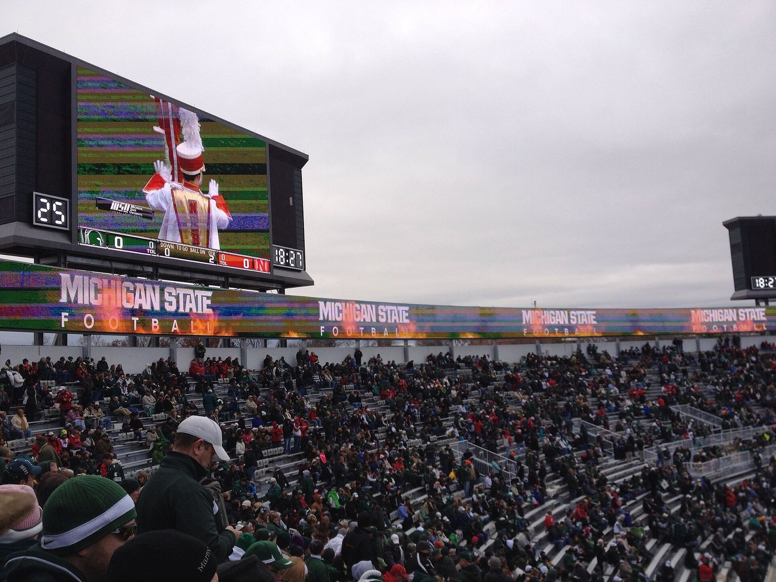 Nebraska at Michigan State, 2012