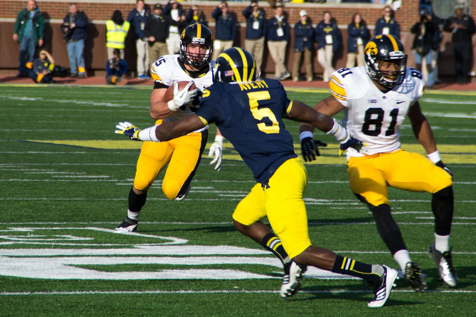 Iowa at Michigan, 2012