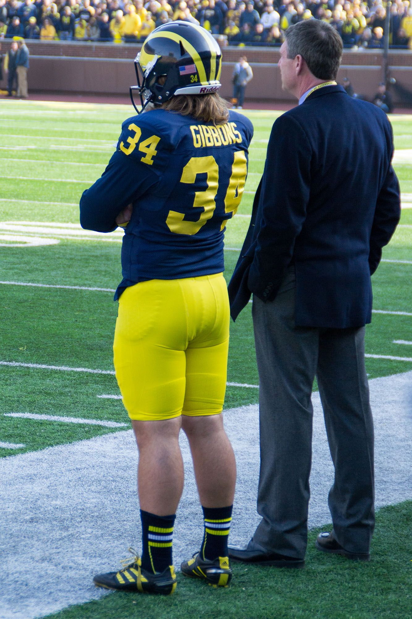 Iowa at Michigan, 2012