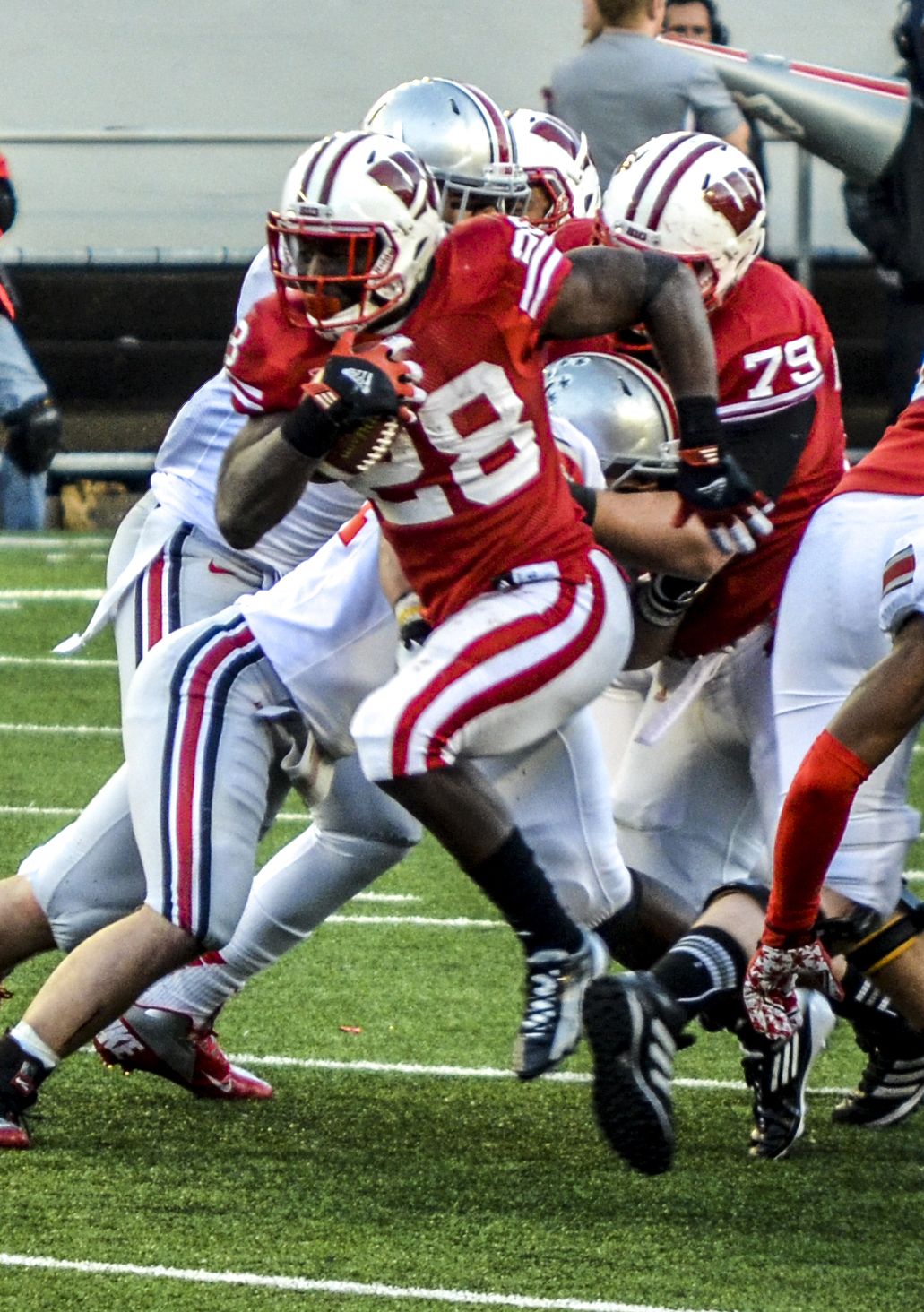 The day Montee Ball tied the NCAA career TD mark.