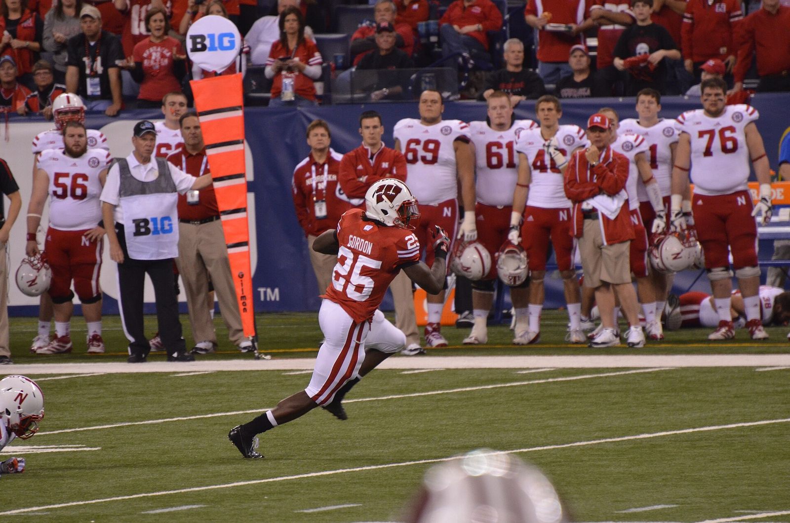 Nebraska vs. Wisconsin, 2012