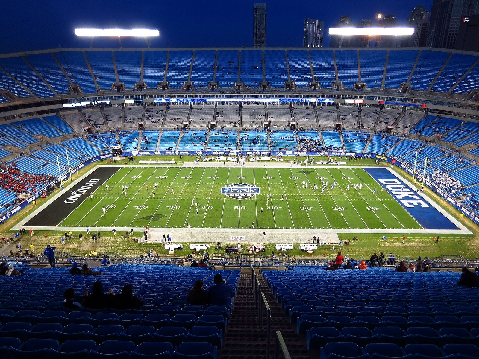 2012 Belk Bowl Cincinnati Bearcats vs Duke Blue Devils