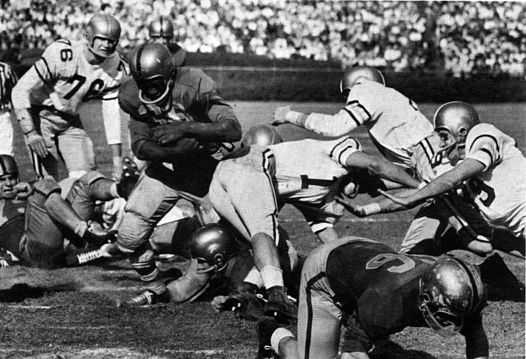 In 1956, the University of Pittsburgh's Bobby Grier was the first to break the Sugar Bowl's color-barrier.
