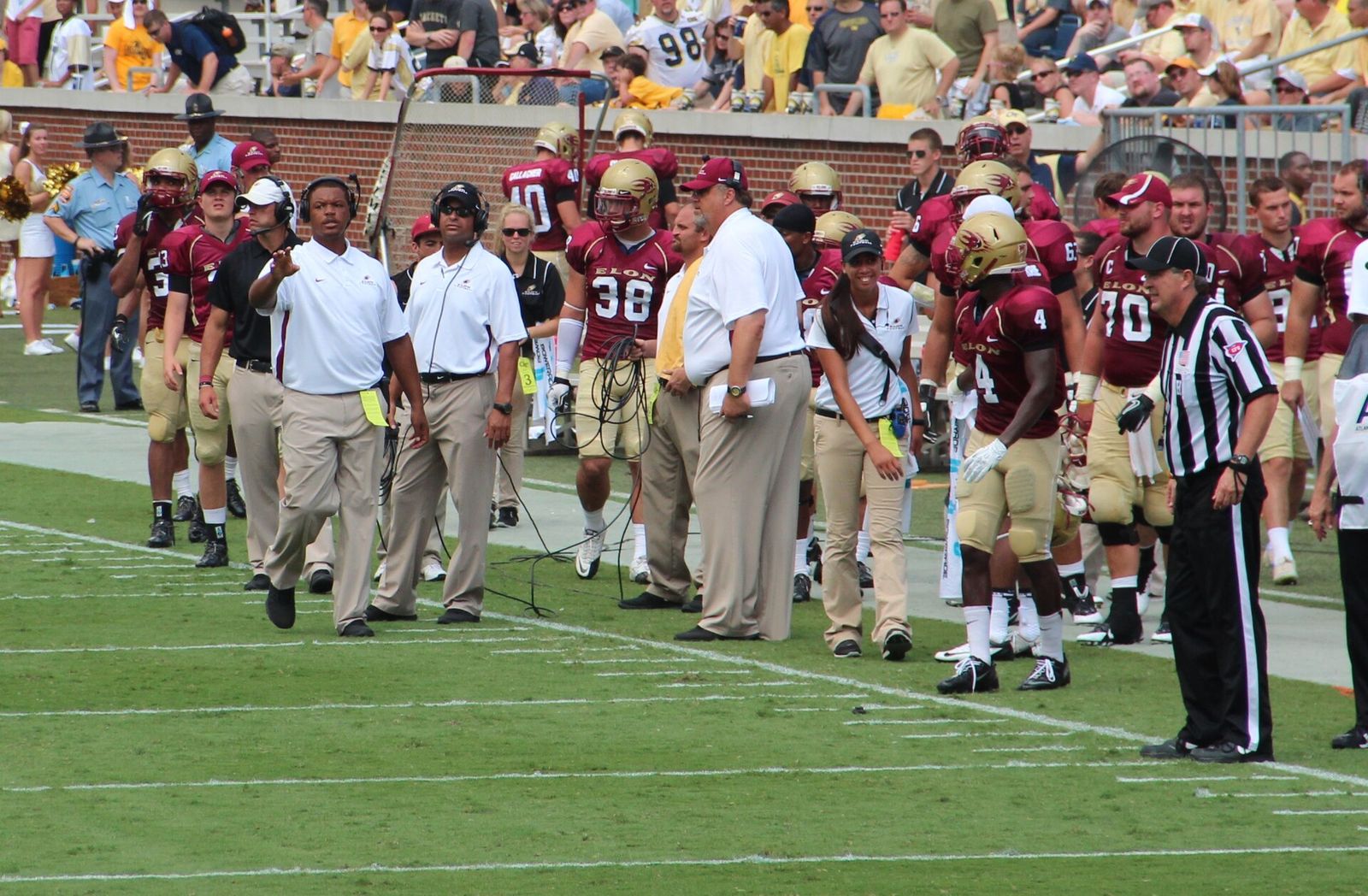 Photo from the 2013 Georgia Tech Yellow Jackets football team, all taken at Bobby Dodd Stadium.