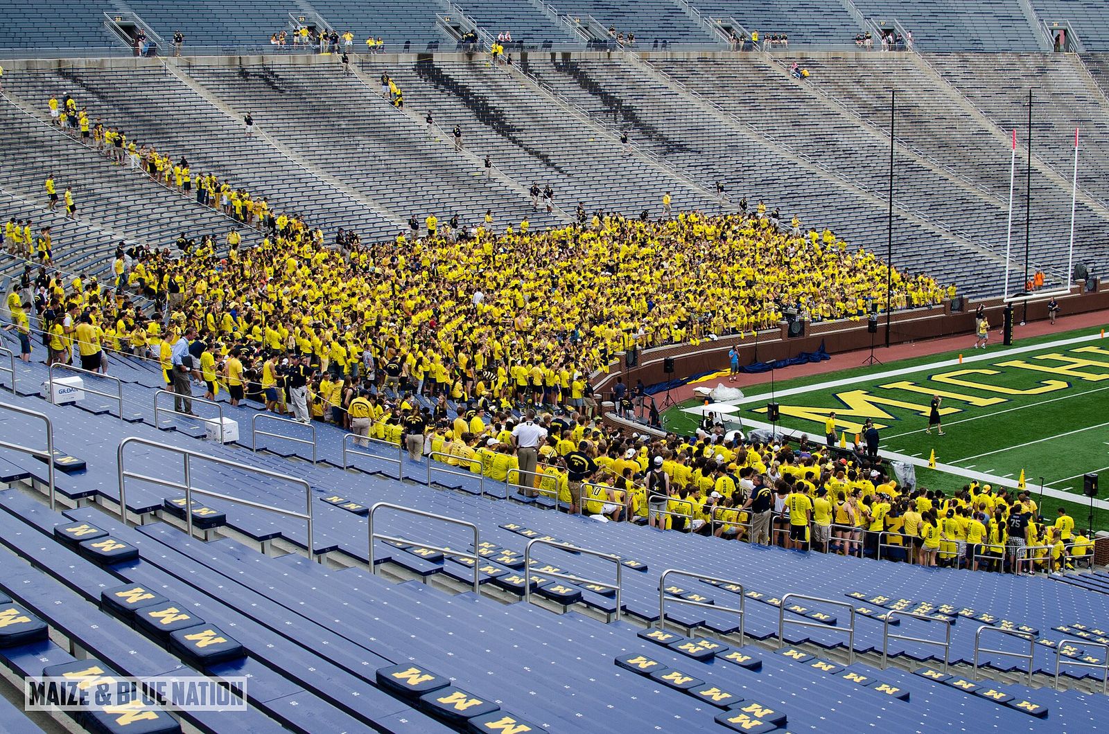 Notre Dame at Michigan, 2013