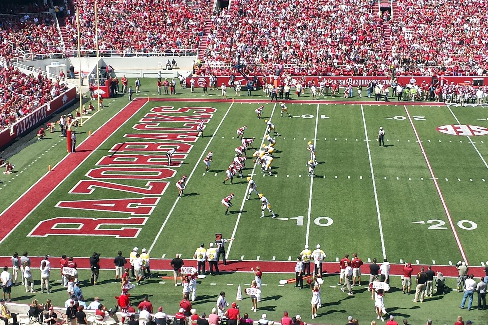 Southern Miss Golden Eagles at Arkansas Razorbacks