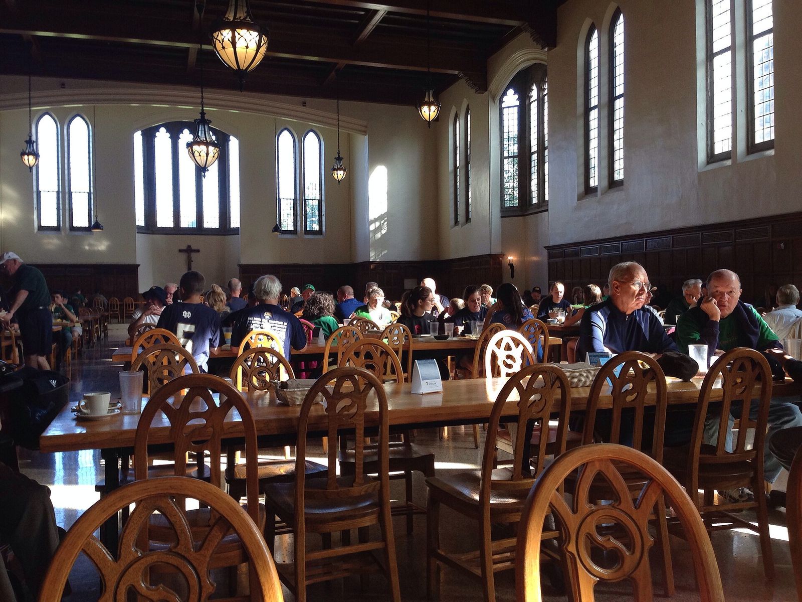 Breakfast, South Dining Hall, ND
