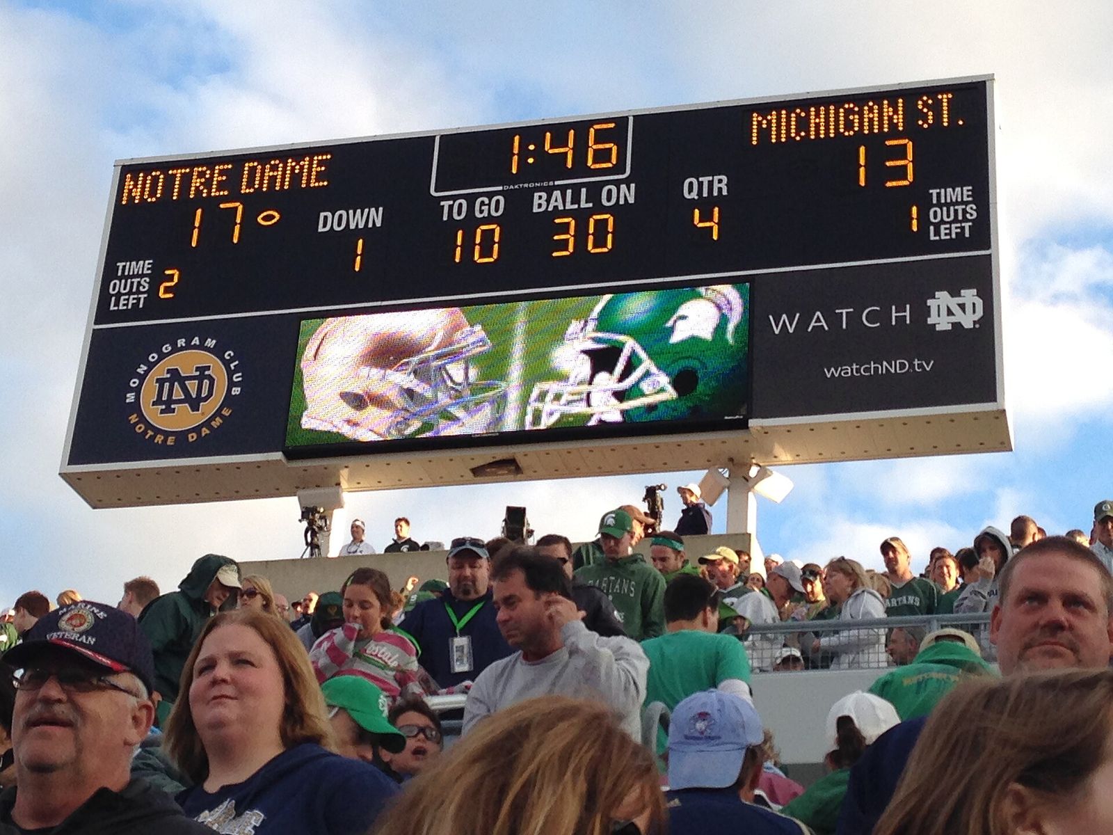 ND-MSU, 10/21/13