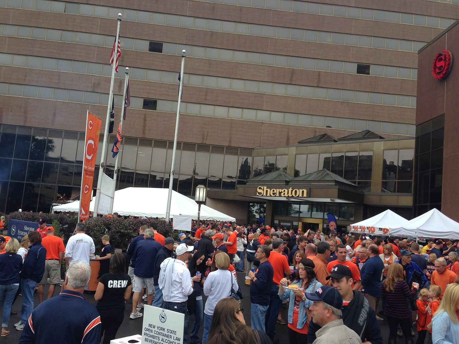 Taken in Syracuse, New York in October 2013 during Syracuse University Homecoming Week.