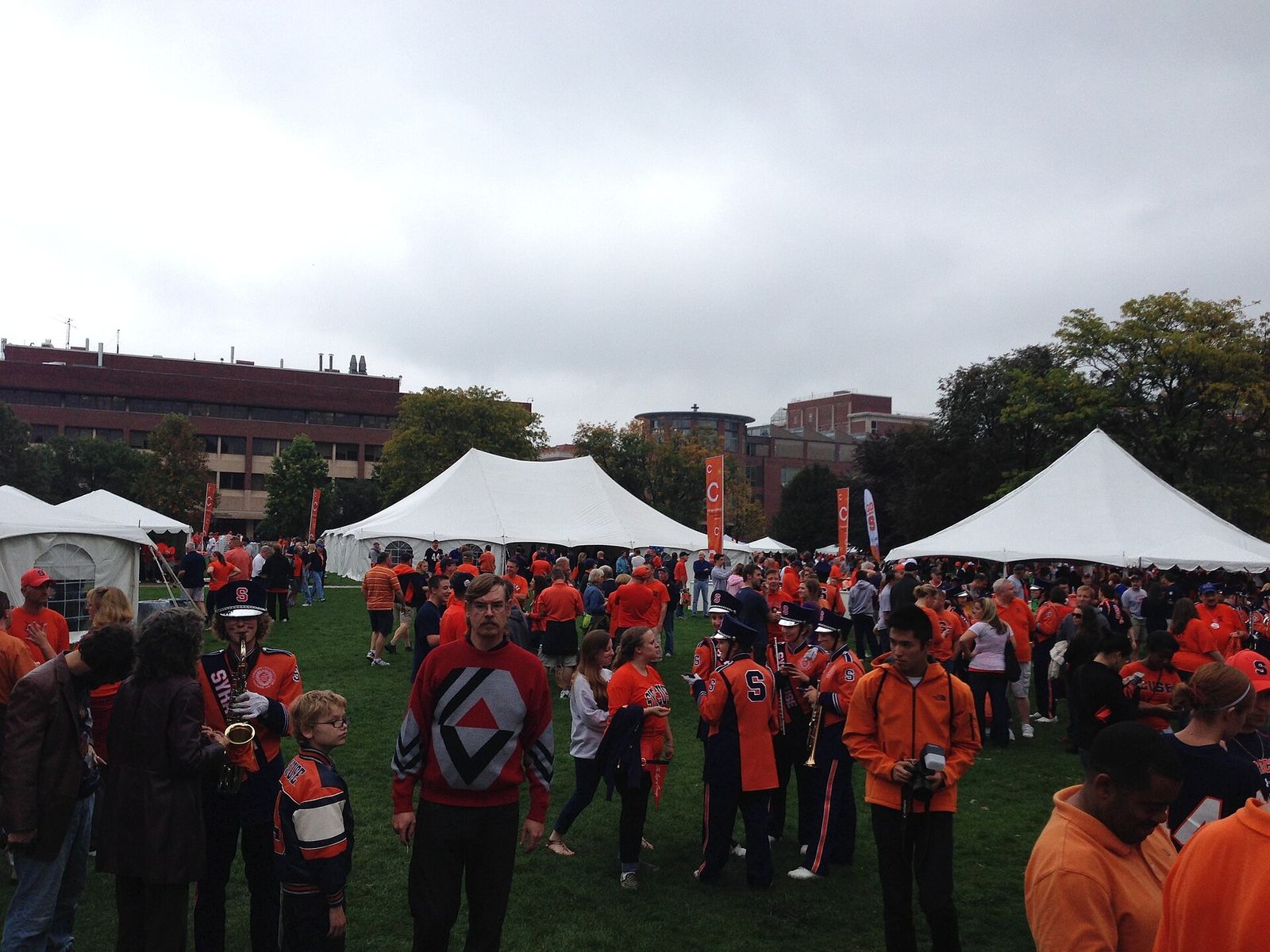Taken in Syracuse, New York in October 2013 during Syracuse University Homecoming Week.