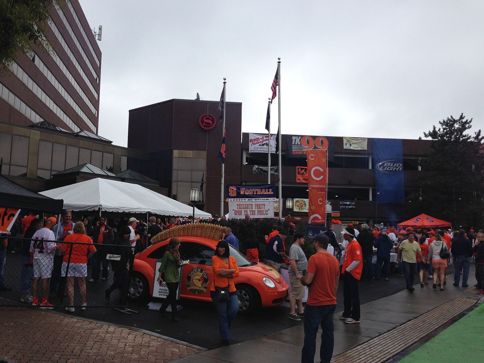 Taken in Syracuse, New York in October 2013 during Syracuse University Homecoming Week.