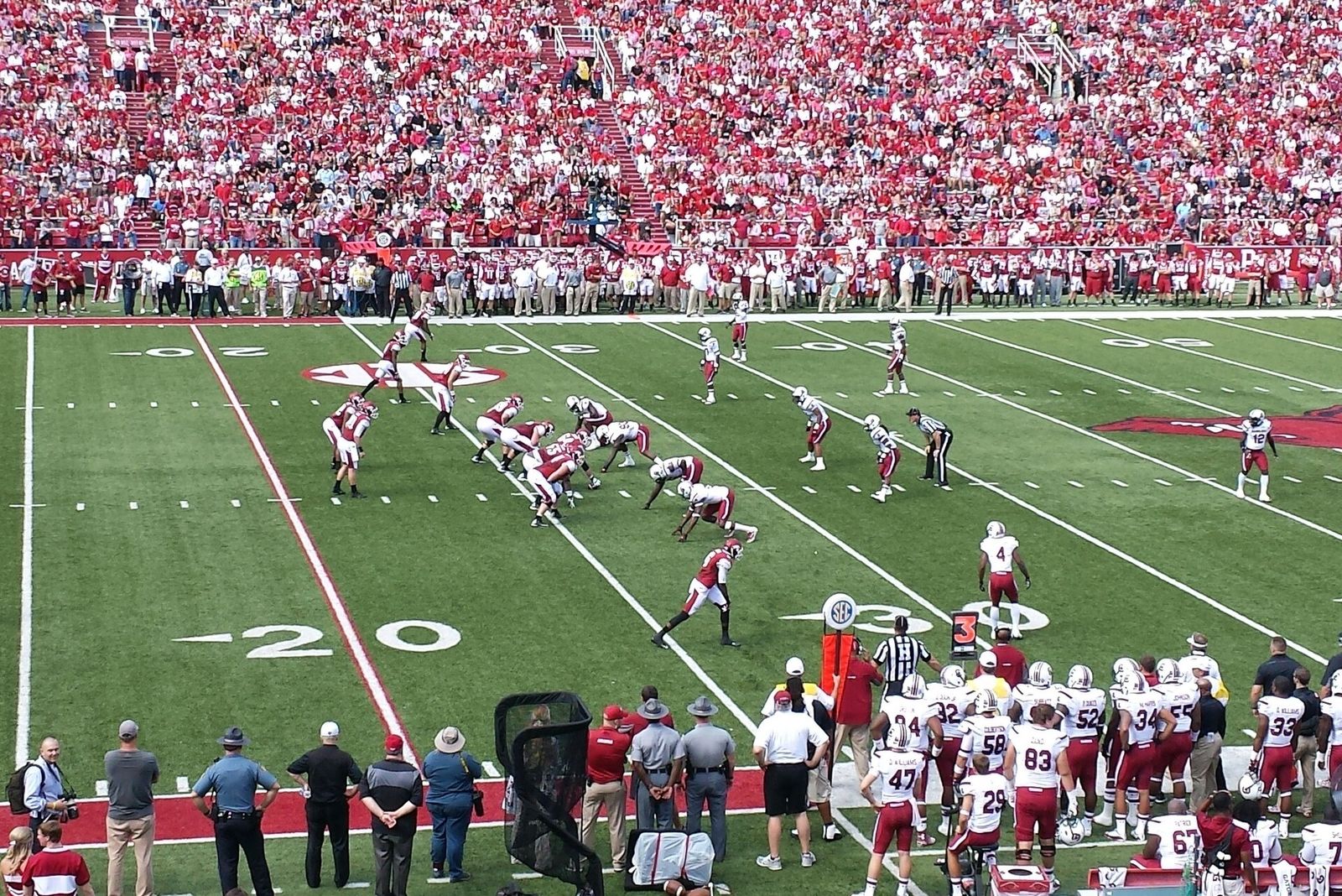 South Carolina Gamecocks at Arkansas Razorbacks