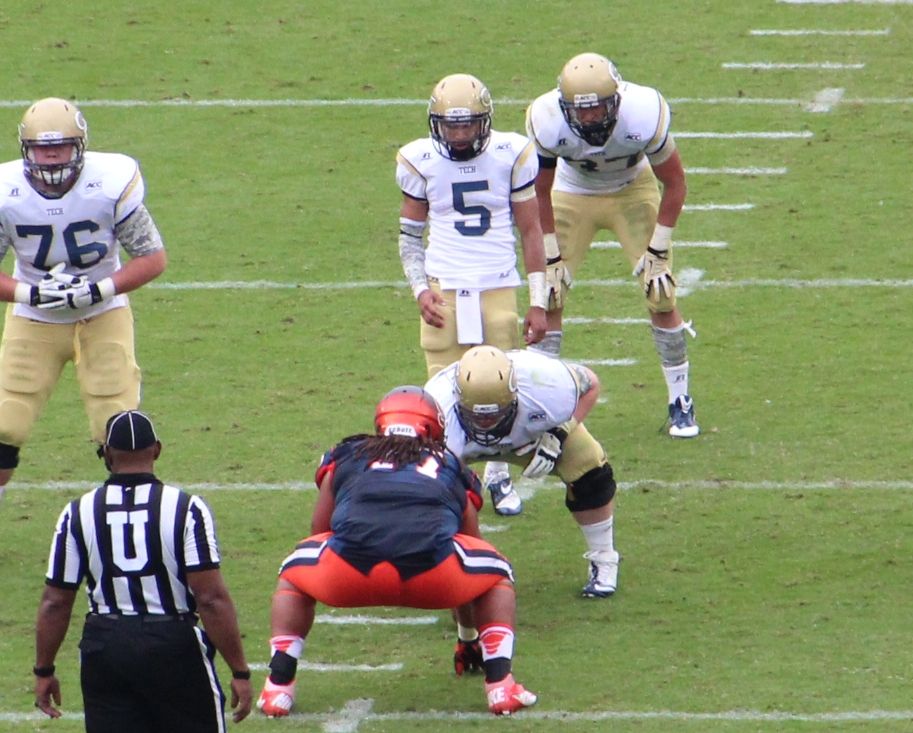 Photo from the 2013 Georgia Tech Yellow Jackets football team, all taken at Bobby Dodd Stadium.