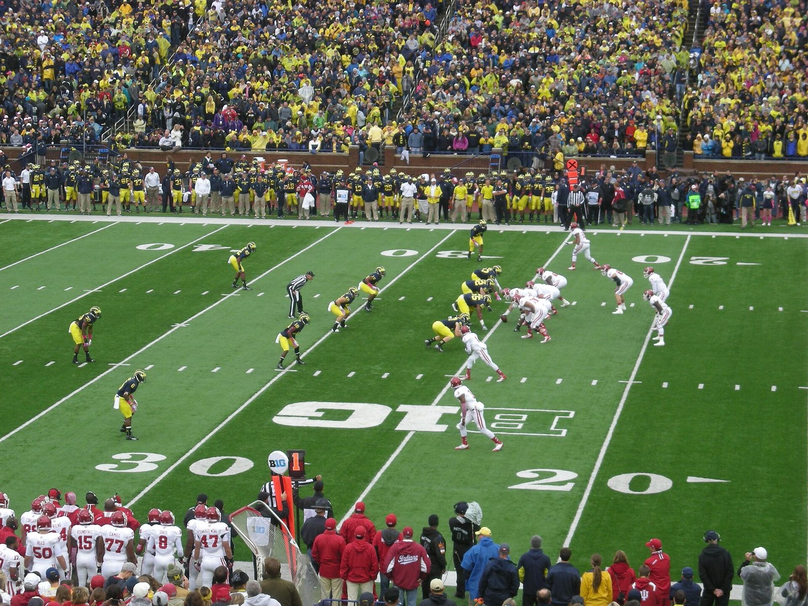 Indiana at Michigan, 2013