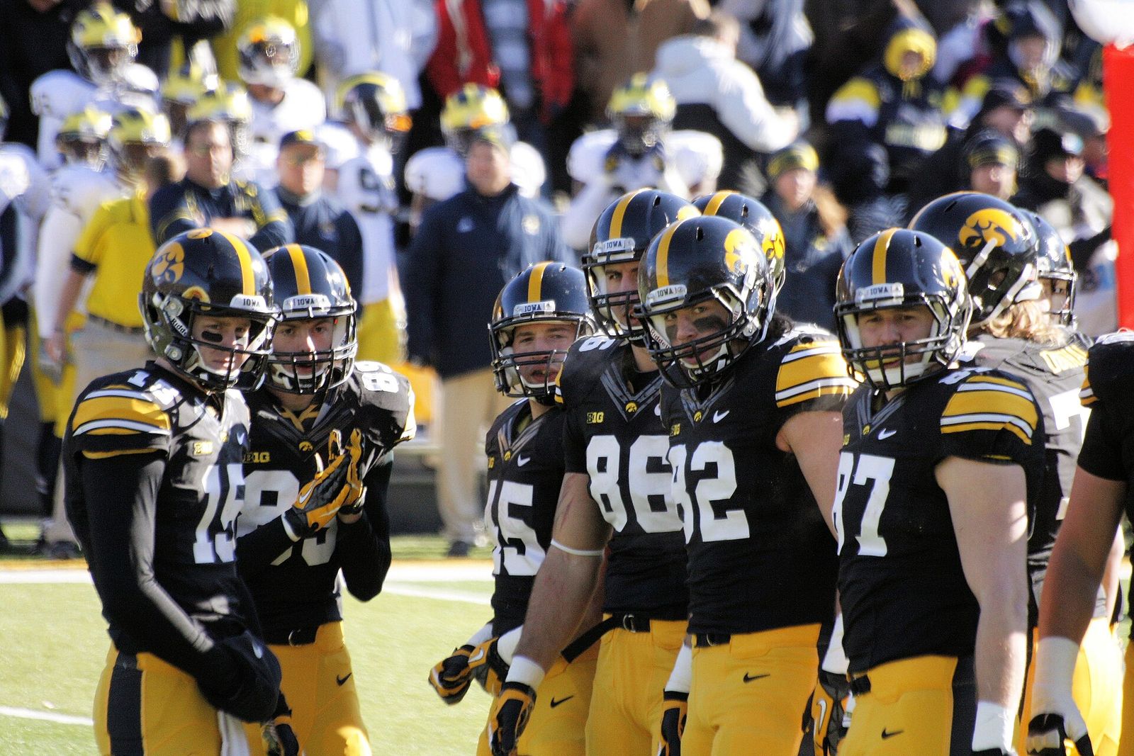 Michigan at Iowa, 2013