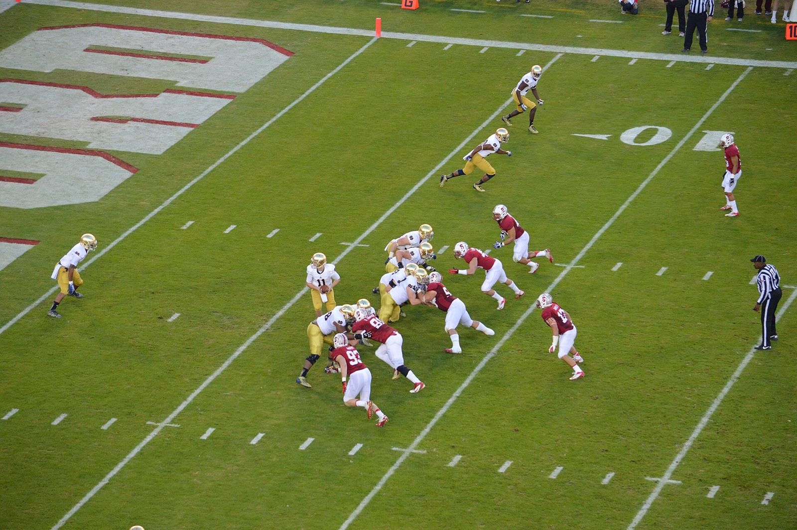 Nov 20, 2013 Stanford 27 Notre Dame 20