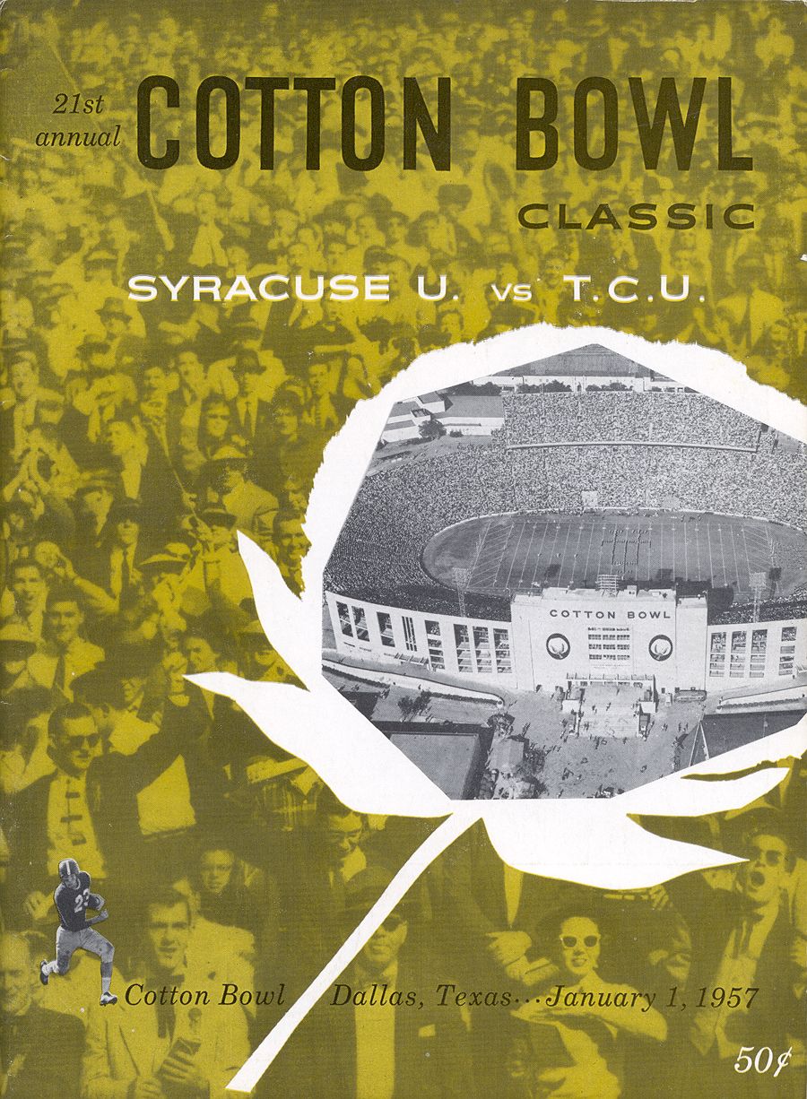 The Matchday programme available at the Cotton Bowl Classic