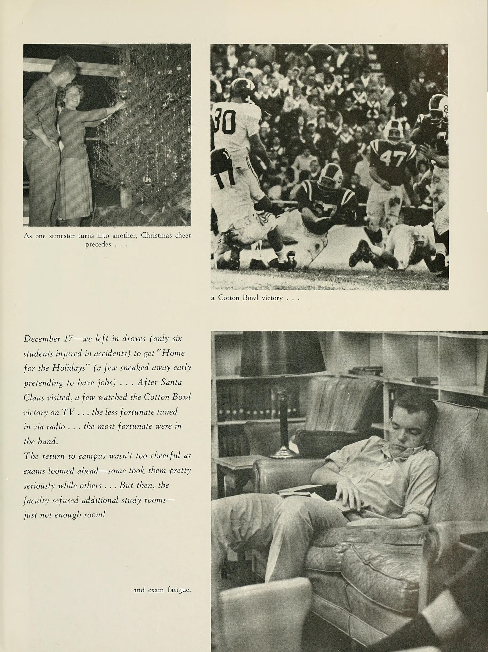 Scanned from the 1961 edition of the Chanticleer, the yearbook of Duke University